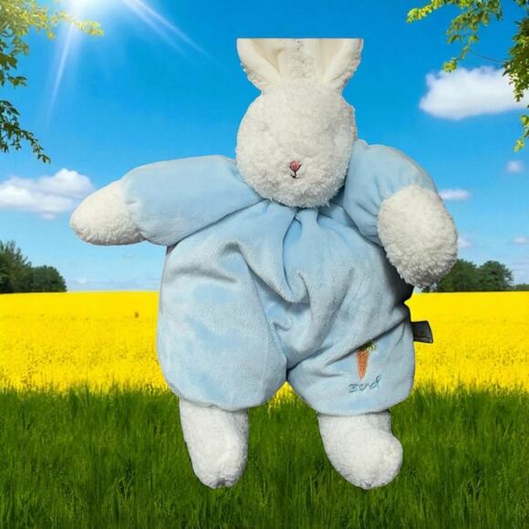 Bunnies By The Bay Plush Carrots Sweet Hops Bunny Rabbit Baby Nursery Shower 11" - Picture 13 of 13